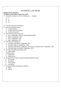 1MCQ Business laws Sanj 2