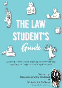 The Law Students Guide
