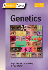  Notes on genetics third edition 