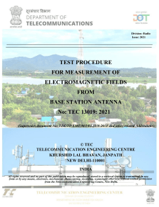 TEC Test Procedure dated 27-08-2021
