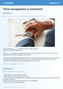 Time-management-Worksheet