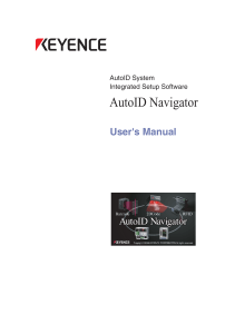 AutoID Navigator - User Manual