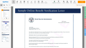 PDFfiller - social security award letter