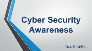 Cyber Security Awareness Presentation