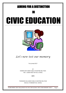 CIVIC EDUCATIONS REV PAMPHLATE