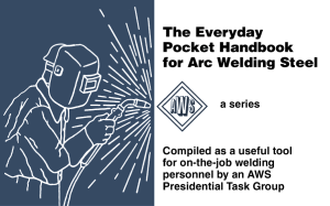AWS -The Everyday Pocket Handbook for Arc Welding Steel