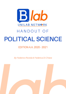 Dispensa Political Science BIG 20-21