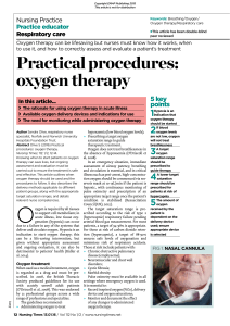 130116 Practical-procedures-oxygen-therapy