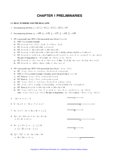 Manual Thomas Calculus 11th ed solution