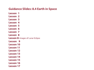 Earth in Space slides- CKLA