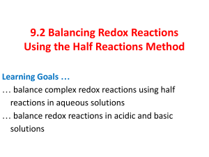 9.2b balancing using half reaction method.pptx 2