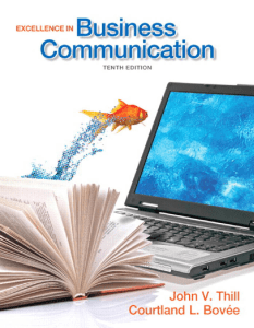 Communication Skills Reference Book Bovee and Thill