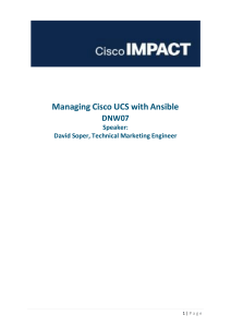 Impact DNW07 UCS Ansible Collection Lab Guide