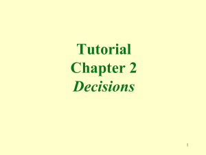 tutorial ch2makingdecisions