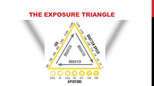 Exposure Triangle