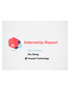 Internship Report: Machine Learning Application Optimization