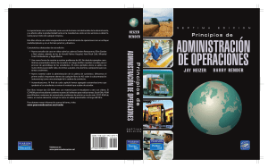 ADMINISTRACION DE OPERACIONES libro