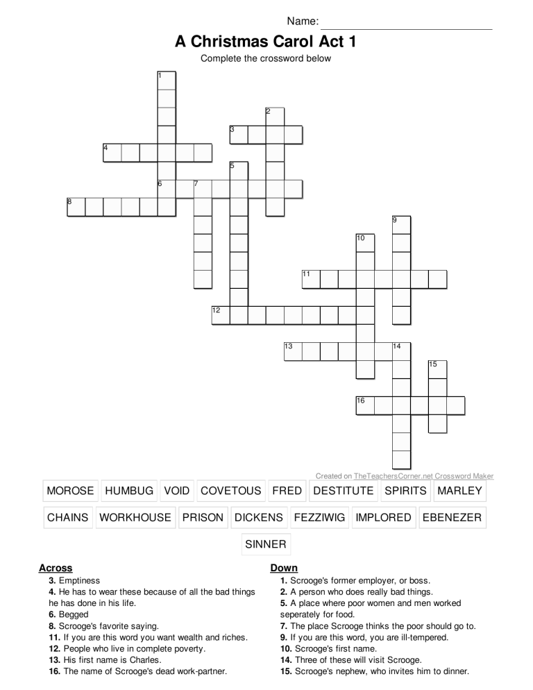 achristmascarolscroogeact1vocabularyreviewcrosswordpuzzle-1