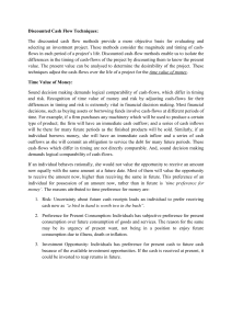 COM 203 (FM) CAPITAL BUDGETING TECHNIQUES (2)-converted