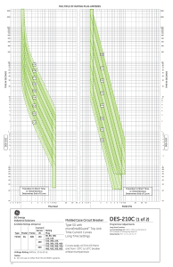 GE Spectra EntelliGuard TCC Trip Curves (2011 and earlier)