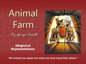 Allegory in Animal Farm