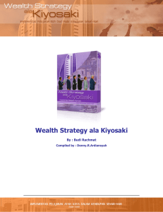 Wealth Strategy ala Kiyosaki