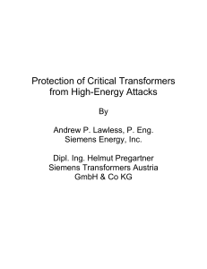 Lawless Protection of Critical Transformers final