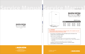 Navien NR-NP Service Manual 2011