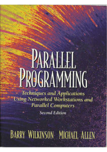 Parallel Programming  Techniques and Applications Using Networked Workstations and Parallel Computers (2nd Edition)   ( PDFDrive )