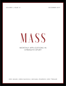 MASS Volume 3 Issue 12