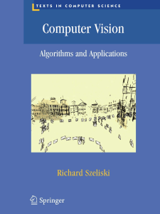 Computer Vision Algorithms and Applicati