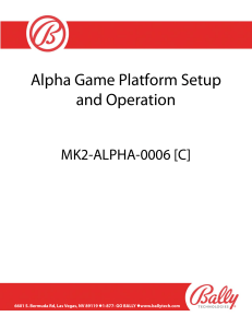 MK2-ALPHA-0006C Setup