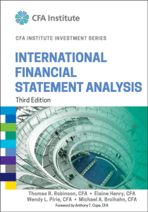 International Financial Statement Analysis (CFA Institute Investment Series) ( PDFDrive )