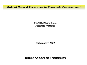 Resource Economics 