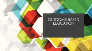 Outcome-based-education