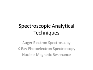 Spectroscopic Analytical Techniques