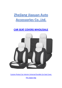CAR SEAT COVERS WHOLESALE