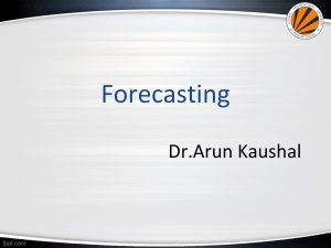 Lecture 2 DEMAND FORECASTING (2)