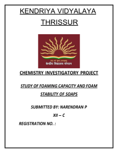 KENDRIYA VIDYALAYA THRISSUR CHEMISTRY IN