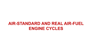 The basic engine cycles-1