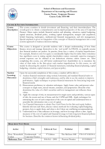 Course outline Fin 440