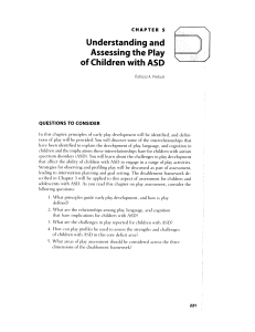 Assessment Play ASD Prelock