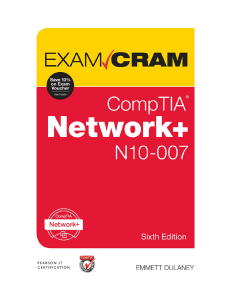 CompTIA Network+ N10-007 Exam Cram Textbook