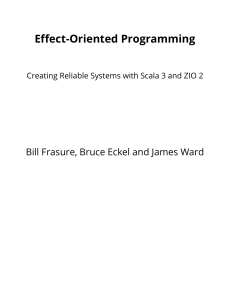 effect oriented programming