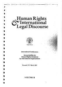 Flaherty Edward Legal protection or Staff in International Organisations-A Practitionners View - 2007