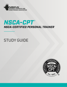 NSCA-CPT Study Guide Protected 2022