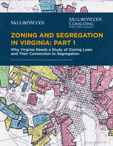 Zoning And Segregation In Virginia Study: Part1