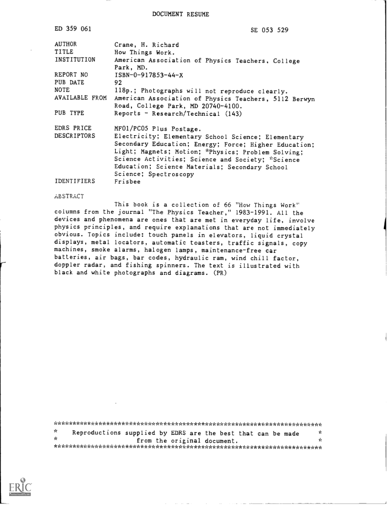 document resume