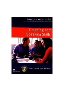 Improve Your IELTS Listening and Speaking Book - IELTS-Fighter.com