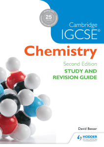 David Besser - Cambridge igcse chemistry study and revision guide. (2017)
